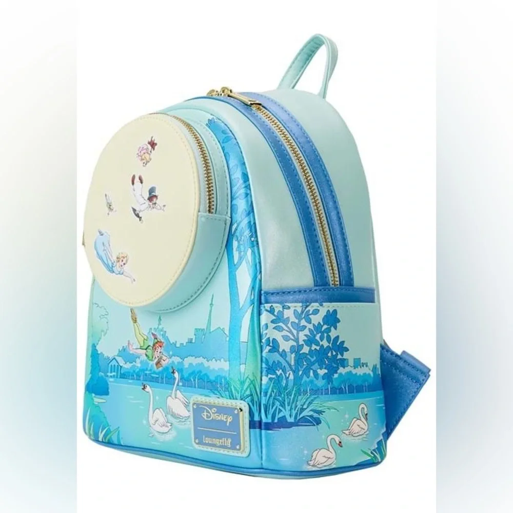 Loungefly Peter Pan You Can Fly Glow Mini Backpack NWT